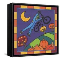 Stitch the Scarecrow Bike 2-Denny Driver-Framed Stretched Canvas