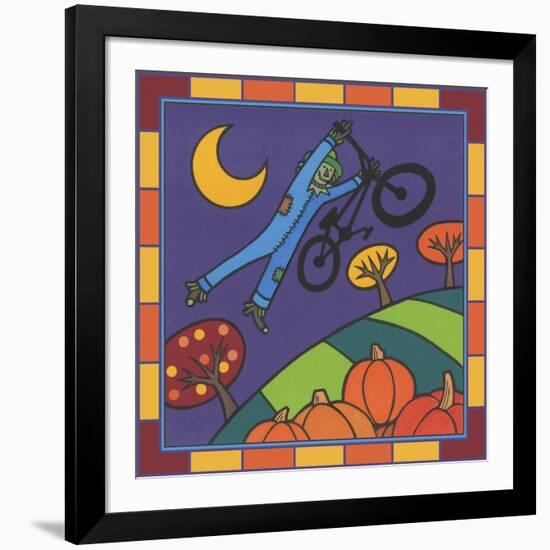 Stitch the Scarecrow Bike 2-Denny Driver-Framed Giclee Print