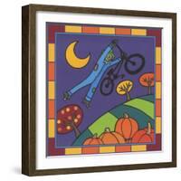 Stitch the Scarecrow Bike 2-Denny Driver-Framed Giclee Print