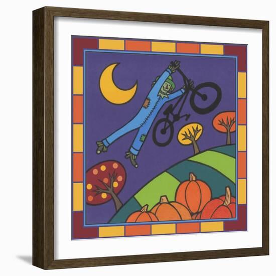 Stitch the Scarecrow Bike 2-Denny Driver-Framed Giclee Print