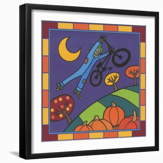 Stitch the Scarecrow Bike 2-Denny Driver-Framed Giclee Print