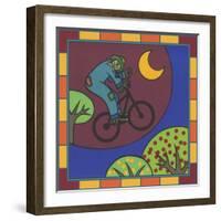 Stitch the Scarecrow Bike 3-Denny Driver-Framed Giclee Print