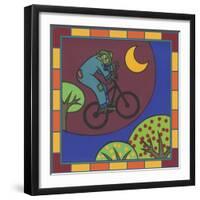 Stitch the Scarecrow Bike 3-Denny Driver-Framed Giclee Print