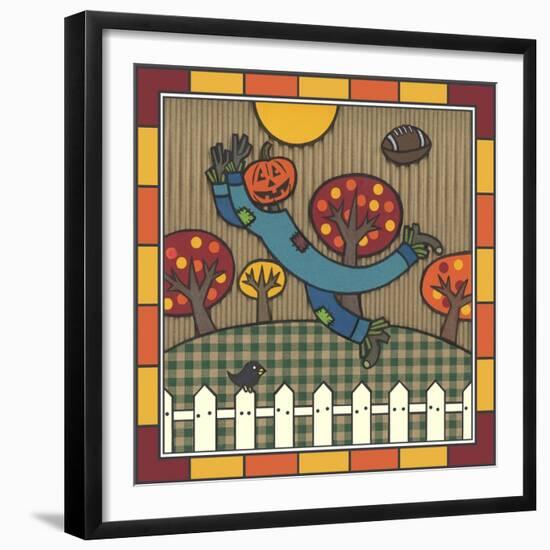 Stitch the Scarecrow Football 1-Denny Driver-Framed Giclee Print