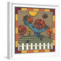 Stitch the Scarecrow Football 1-Denny Driver-Framed Giclee Print