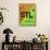 STL St. Louis Luggage Tag I-NaxArt-Art Print displayed on a wall