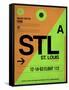 STL St. Louis Luggage Tag I-NaxArt-Framed Stretched Canvas