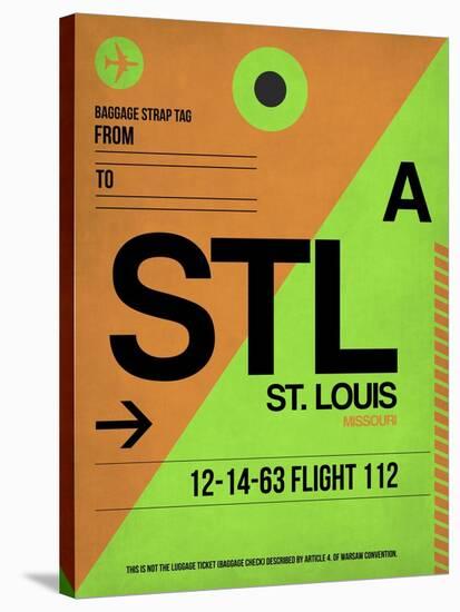 STL St. Louis Luggage Tag I-NaxArt-Stretched Canvas