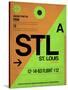 STL St. Louis Luggage Tag I-NaxArt-Stretched Canvas