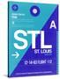 STL St. Louis Luggage Tag II-NaxArt-Stretched Canvas