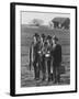 Stock and Securities Salesmen of Bache and Co. Bringing the Stock Market to Non Urban Consumers-Stan Wayman-Framed Photographic Print