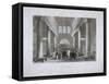 Stock Exchange, Bartholomew Lane, London, C1841-Harlen Melville-Framed Stretched Canvas