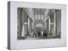 Stock Exchange, Bartholomew Lane, London, C1841-Harlen Melville-Stretched Canvas