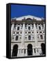 Stock Exchange Building, Milan, Lombardy, Italy, Europe-Vincenzo Lombardo-Framed Stretched Canvas