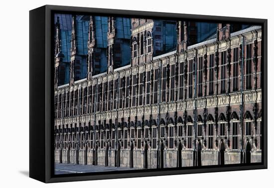 Stock Exchange Building-null-Framed Stretched Canvas