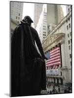 Stock Exchange, Financial District, Lower Manhattan, New York City, New York, USA-Robert Harding-Mounted Photographic Print