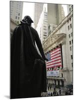 Stock Exchange, Financial District, Lower Manhattan, New York City, New York, USA-Robert Harding-Mounted Photographic Print