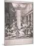 Stock Exchange, London, 1720-James Cole-Mounted Giclee Print