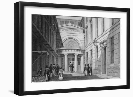 Stock Exchange, London-Shepherd-Framed Giclee Print