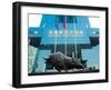 Stock Exchange, Shenzhen Special Economic Zone (Sez), Guangdong, China, Asia-Charles Bowman-Framed Photographic Print