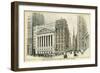 Stock Exchange, Wall Street-null-Framed Art Print