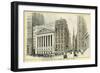 Stock Exchange, Wall Street-null-Framed Art Print