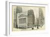 Stock Exchange, Wall Street-null-Framed Art Print