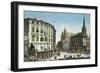 Stock-Im-Eisen-Platz, with St. Stephan's Cathedral in the Background, Engraved by the Artist, 1779-Karl Von Schutz-Framed Giclee Print