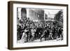 Stock Market Crash, Vienna, 1873.-J. G Horwater-Framed Art Print