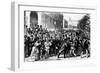 Stock Market Crash, Vienna, 1873.-J. G Horwater-Framed Art Print