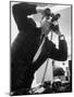 Stock Market Salesman with Binoculars-Yale Joel-Mounted Premium Photographic Print