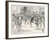 Stockbrokers Dance for Joy at News of the Boers' Surrender in the War in Africa-Ralph Cleaver-Framed Art Print