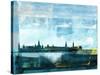 Stockholm Abstract Skyline I-Emma Moore-Stretched Canvas