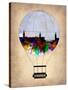 Stockholm Air Balloon-NaxArt-Stretched Canvas