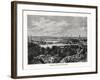 Stockholm, as Seen from the Saltsjon, Sweden, 1879-Laplante-Framed Giclee Print