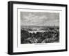 Stockholm, as Seen from the Saltsjon, Sweden, 1879-Laplante-Framed Giclee Print