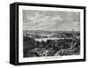 Stockholm, as Seen from the Saltsjon, Sweden, 1879-Laplante-Framed Stretched Canvas