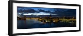 Stockholm by Night-Maciej Duczynski-Framed Photographic Print