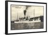 Stockholm, Dampfschiff Regin Der Svea, Johnson Line-null-Framed Giclee Print