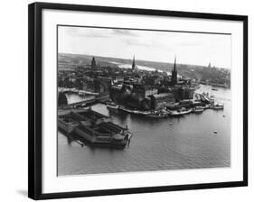 Stockholm from the Air-null-Framed Photographic Print