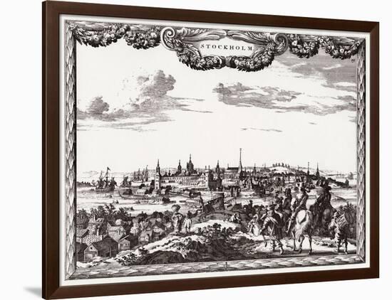 Stockholm, General C1700-Carel Allard-Framed Art Print