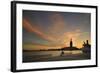 Stockholm Stadshuset at Sunset-Jon Hicks-Framed Photographic Print