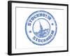 Stockholm Stamp-radubalint-Framed Art Print