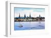 Stockholm, Sweden Cityscape from the Port.-SeanPavonePhoto-Framed Photographic Print