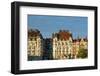 Stockholm, Sweden Downtown Beautiful Apartment Old Sunset Buildings-Bill Bachmann-Framed Photographic Print