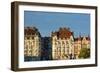 Stockholm, Sweden Downtown Beautiful Apartment Old Sunset Buildings-Bill Bachmann-Framed Photographic Print