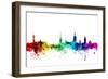 Stockholm Sweden Skyline-Michael Tompsett-Framed Art Print