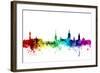 Stockholm Sweden Skyline-Michael Tompsett-Framed Art Print