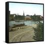 Stockholm (Sweden), Stromparterren, Circa 1897-Leon, Levy et Fils-Framed Stretched Canvas