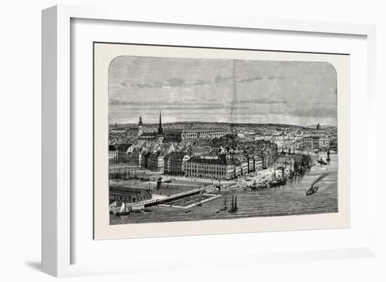 Stockholm, Sweden-null-Framed Giclee Print